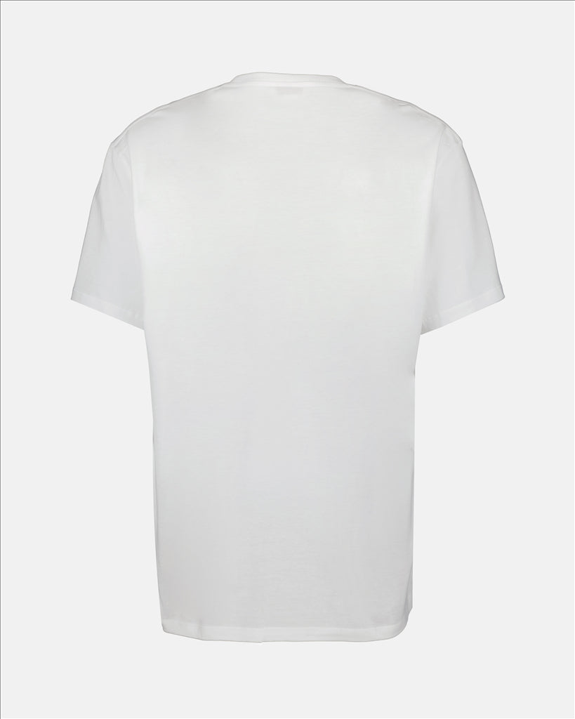 T-shirts T-shirt à logo Alexander McQueen Blanc Homme