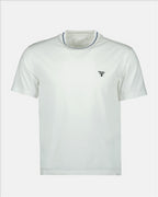 T-shirts T-shirt à logo Prada Blanc Homme