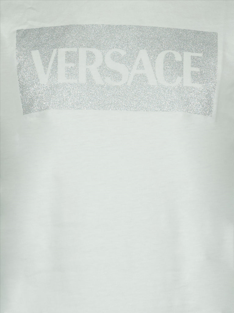 Abbigliamento T-shirt à logo Versace Bianco Bambini
