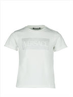 Abbigliamento T-shirt à logo Versace Bianco Bambini