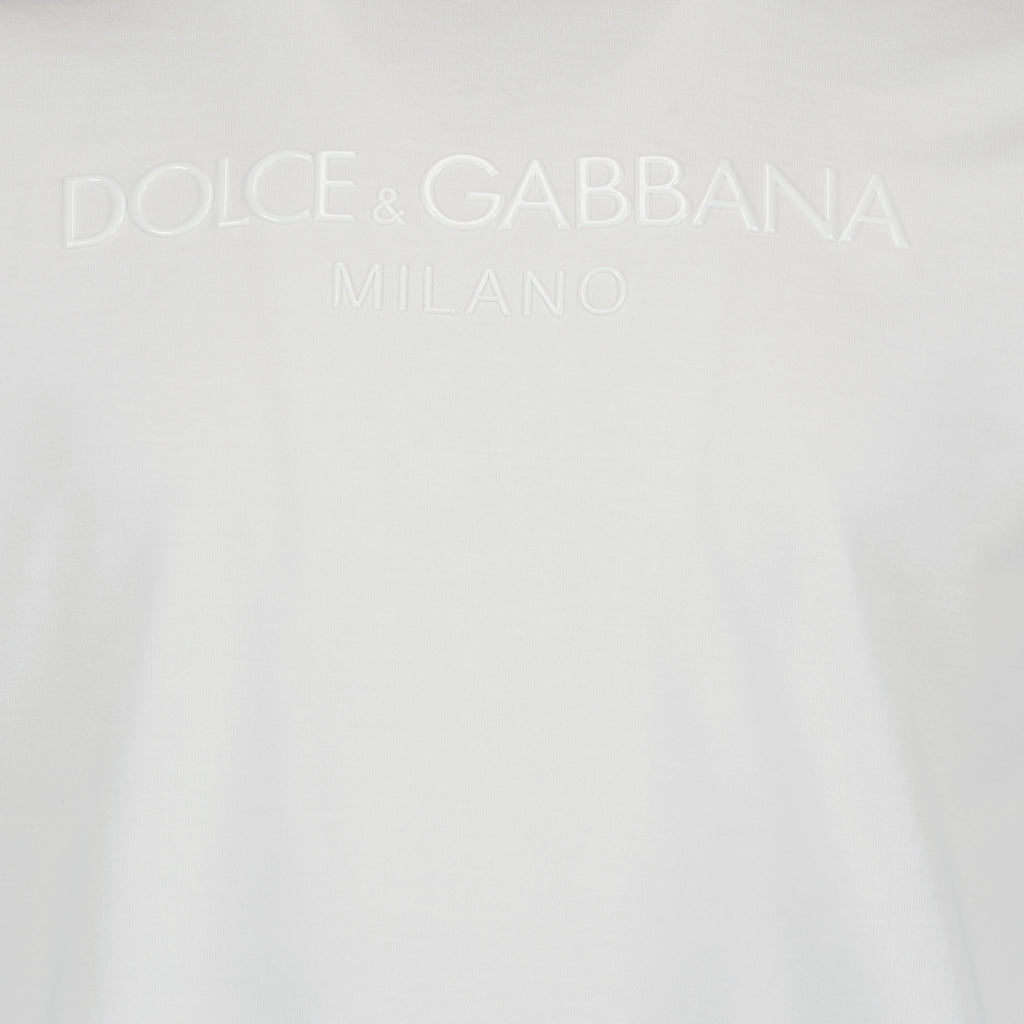T-shirts Logo T-shirt Dolce & Gabbana White Man