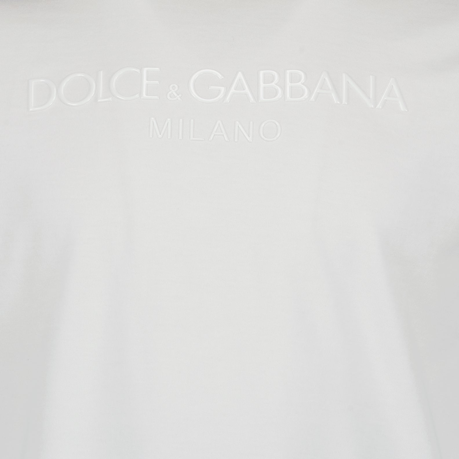 T-shirts Logo T-shirt Dolce & Gabbana White Man