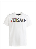 Vestuário T-shirt à logo Versace Branco Crianças