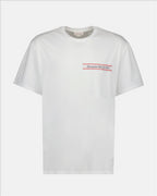 T-shirts T-shirt à logo Alexander McQueen Blanc Homme