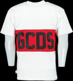 T-shirt T-shirt à logo GCDS Bianco Homme