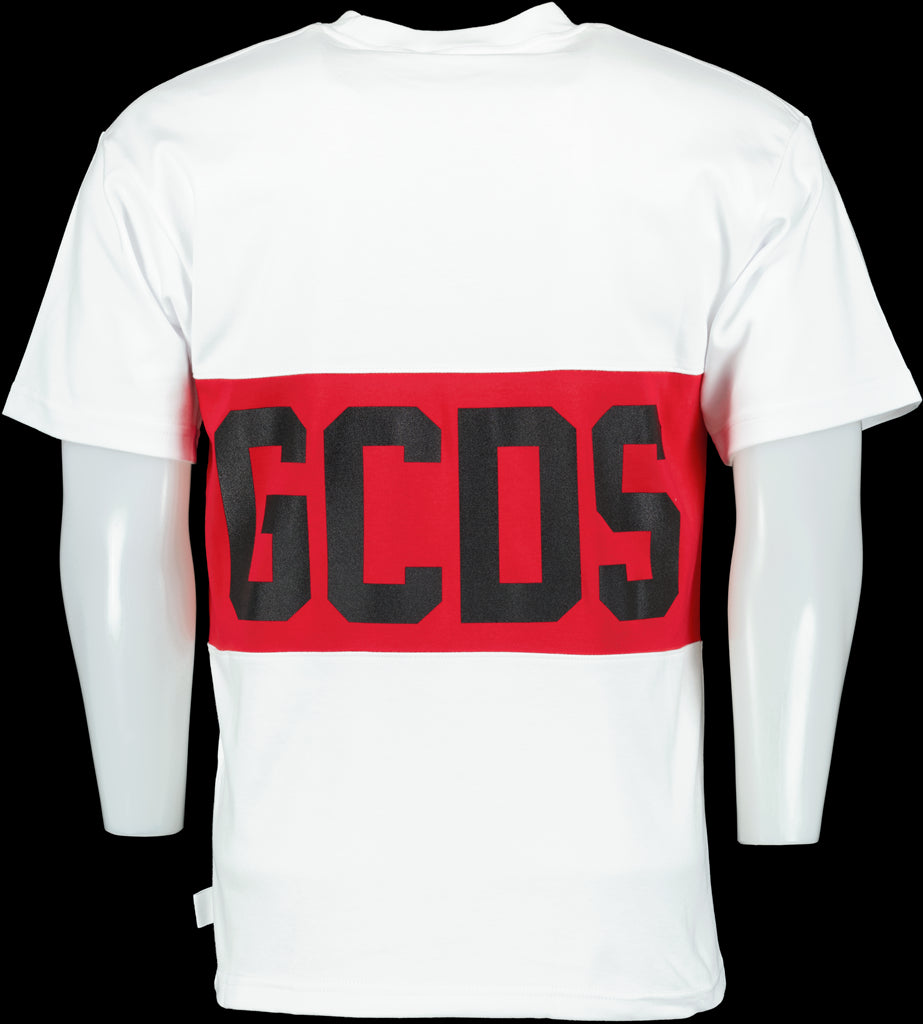 T-shirts Logo T-shirt GCDS White Man