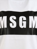 T-shirts Logo T-shirt MSGM White Women