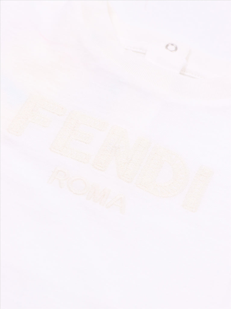 Clothing Fendi Roma T-shirt Fendi White Kids