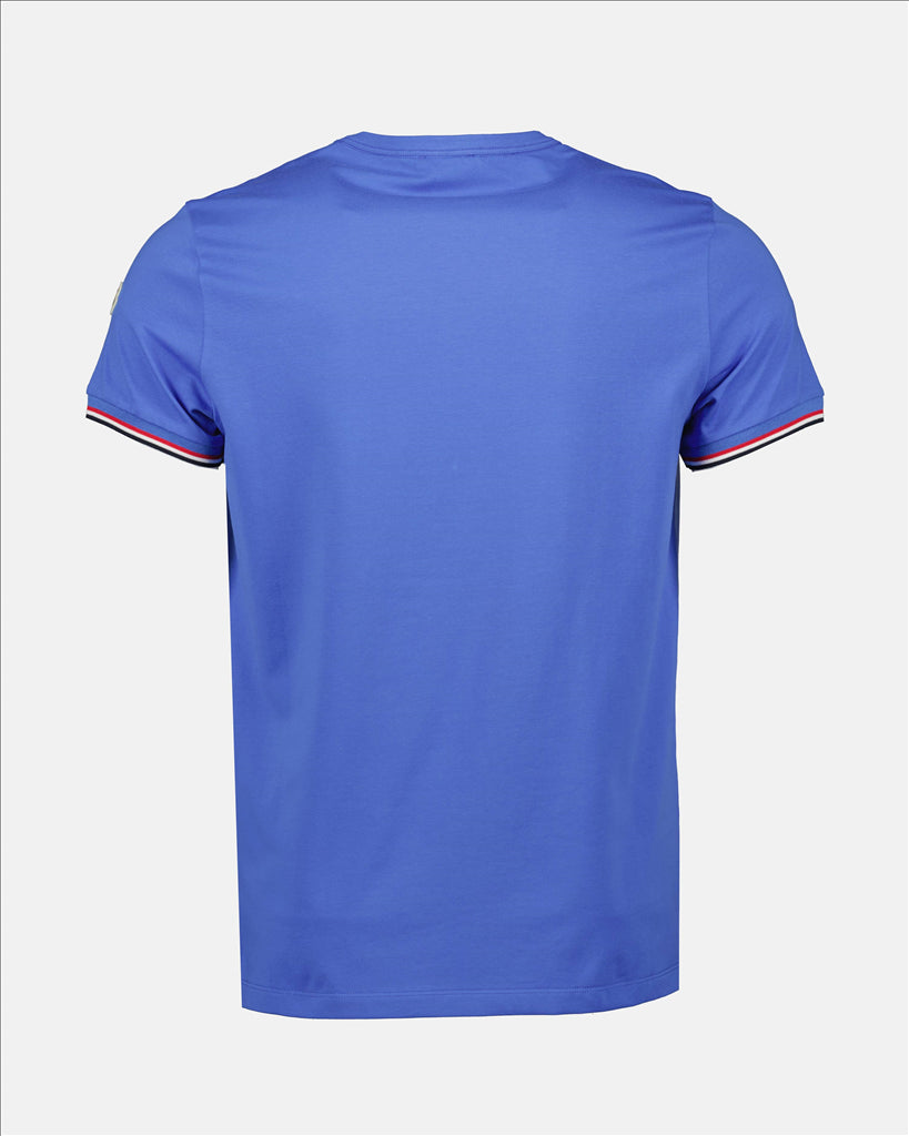 T-shirts Logo T-shirt Moncler Blue Man