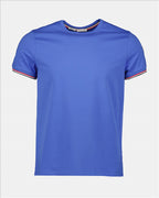 Camisetas T-shirt à logo Moncler Azul Homme