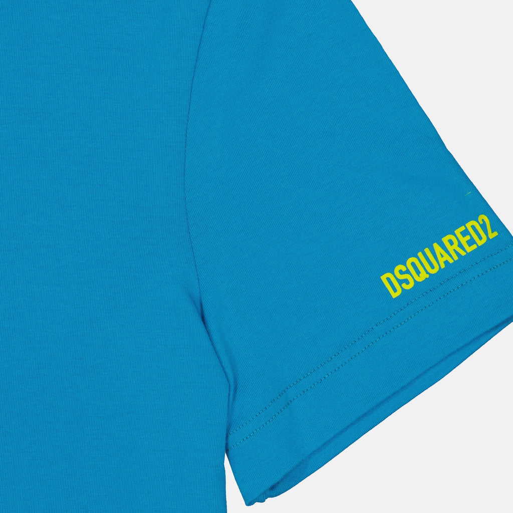T-shirts T-shirt à logo Dsquared2 Bleu Homme