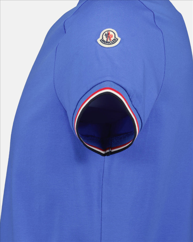 T-shirts Logo T-shirt Moncler Blue Man