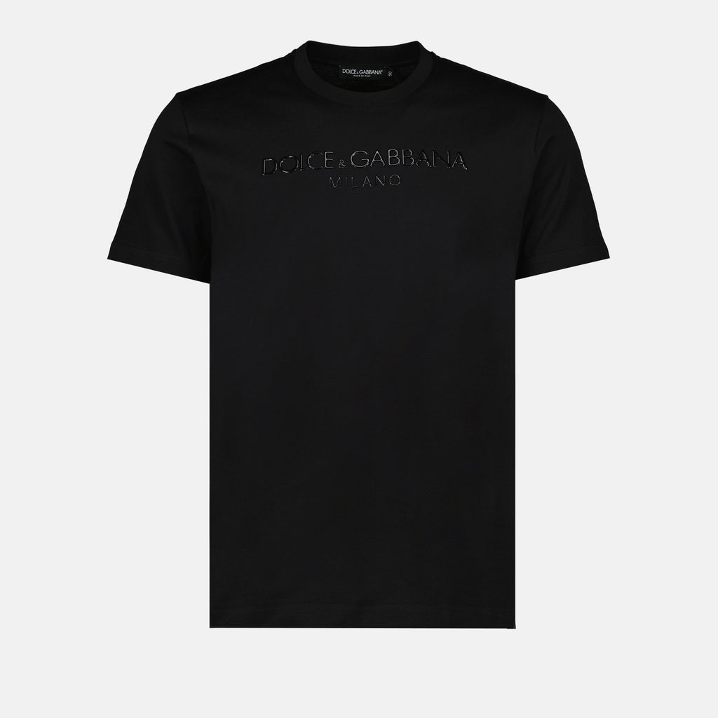 T-shirts Logo T-shirt Dolce & Gabbana Black Man