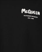T-shirts Logo T-shirt Alexander McQueen Black Man