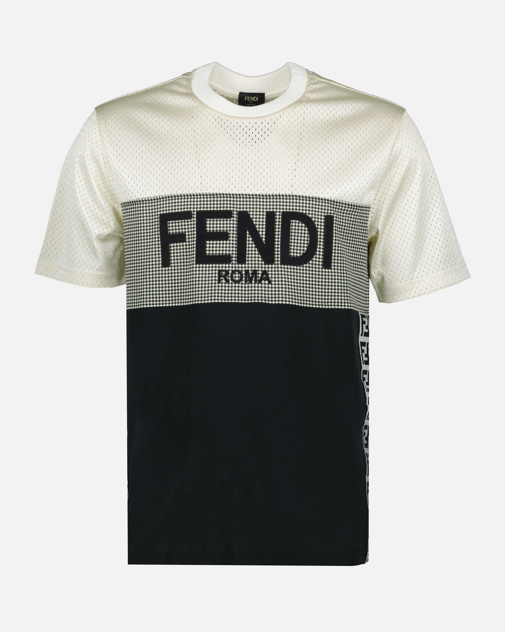T-Shirts T-shirt à logo Fendi Grau Homme