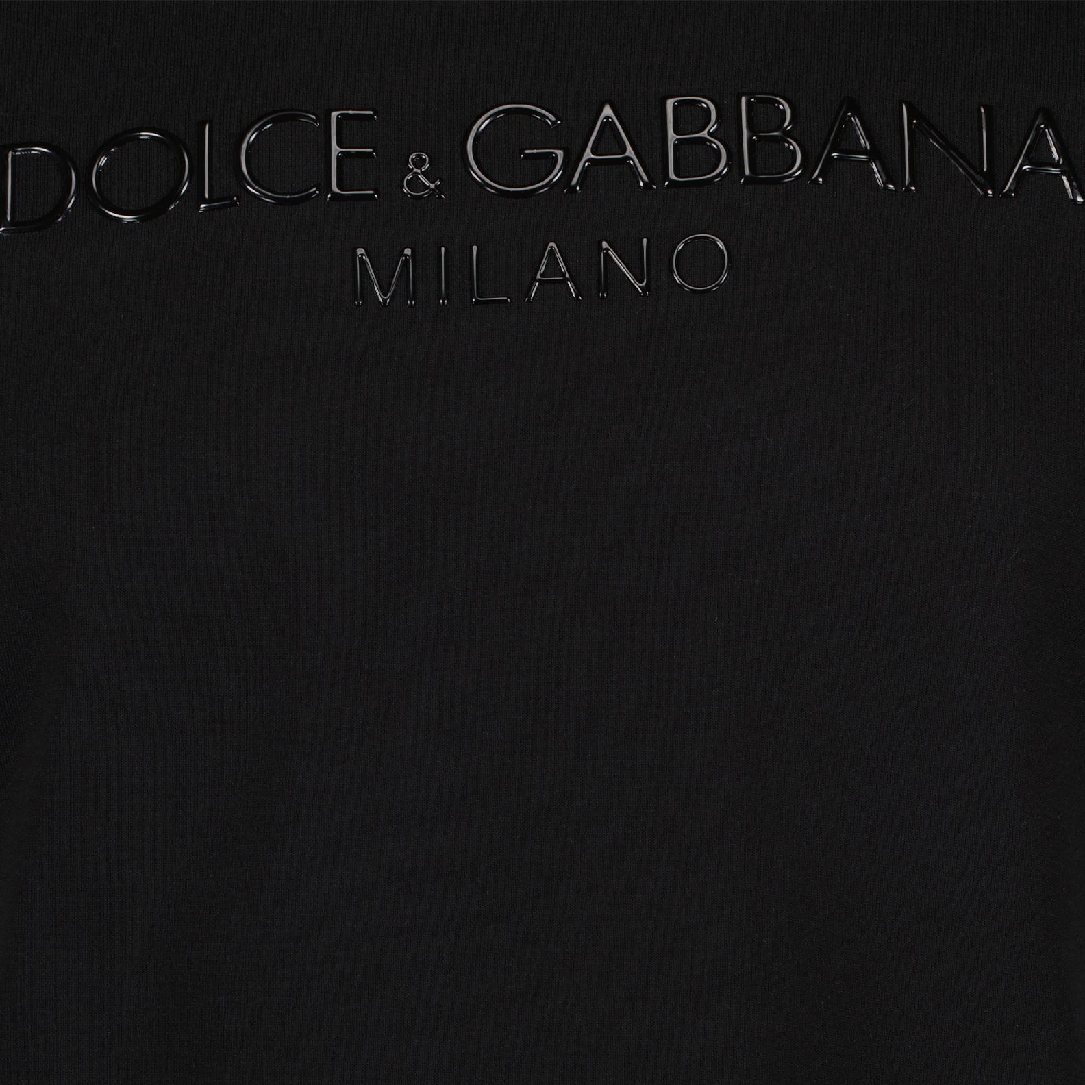 T-shirts Logo T-shirt Dolce & Gabbana Black Man