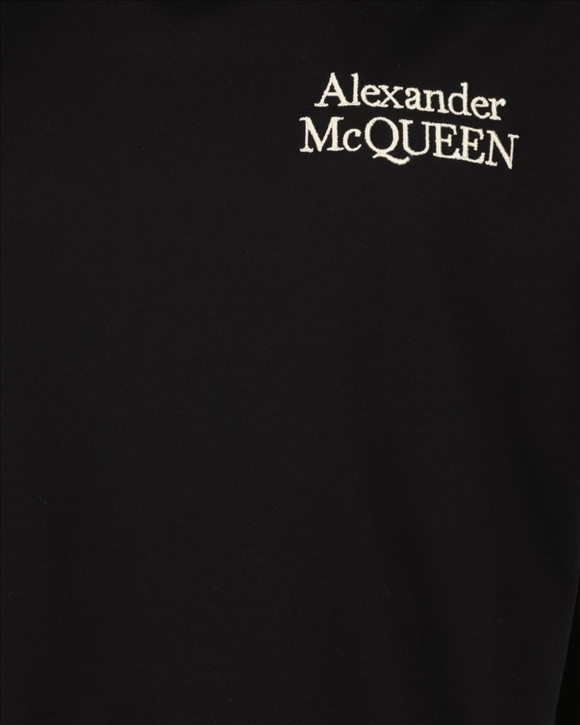 T-shirts Logo T-shirt Alexander McQueen Black Man