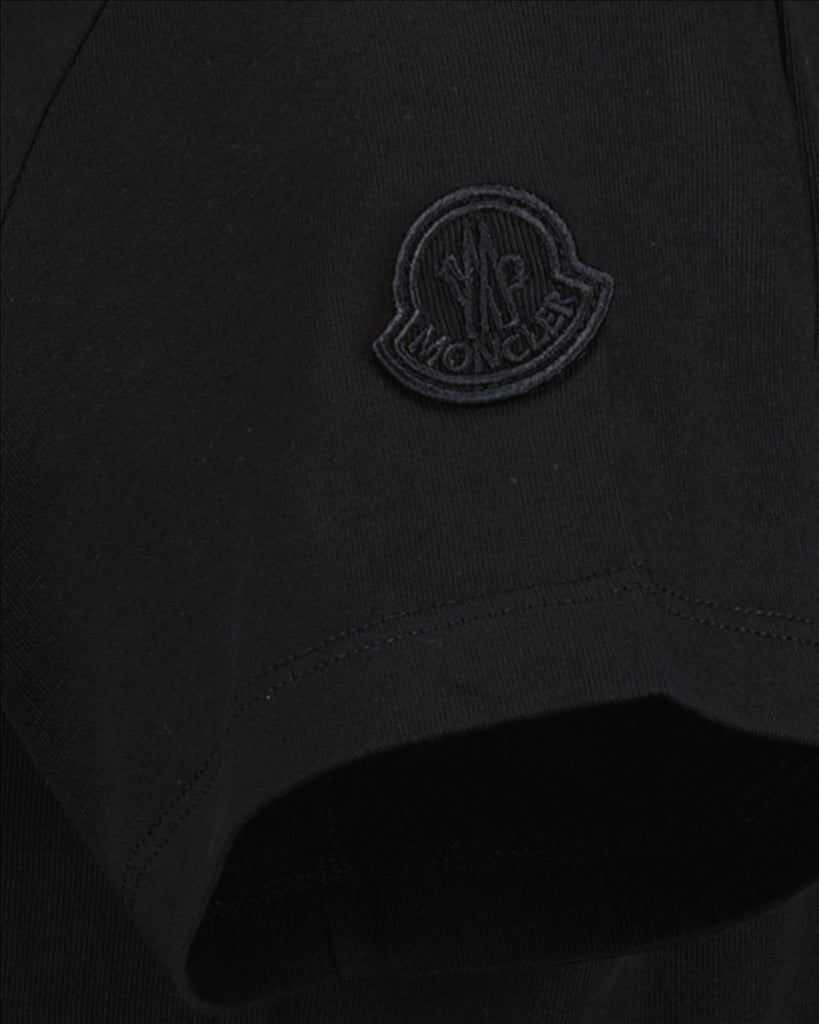T-shirts Logo T-shirt Moncler Black Women