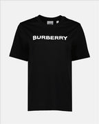 Camisetas T-shirt à logo Burberry Negro Femme