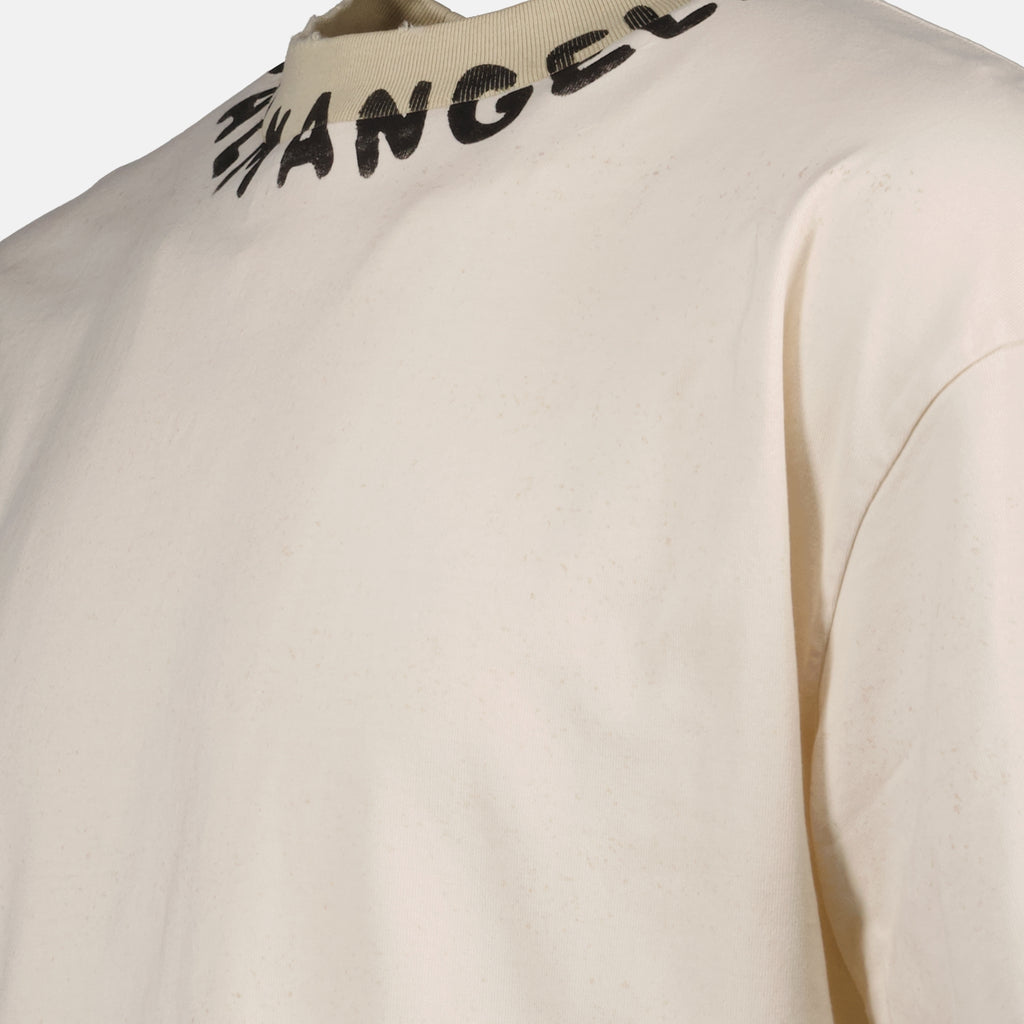 T-shirts Seasonal Logo T-Shirt Palm Angels Beige Man