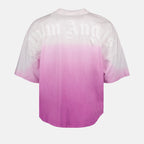 T-shirts T-shirt à logo Seasonal Palm Angels Violet Homme