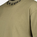 Camisetas T-shirt à logo Seasonal Palm Angels Verde Homme