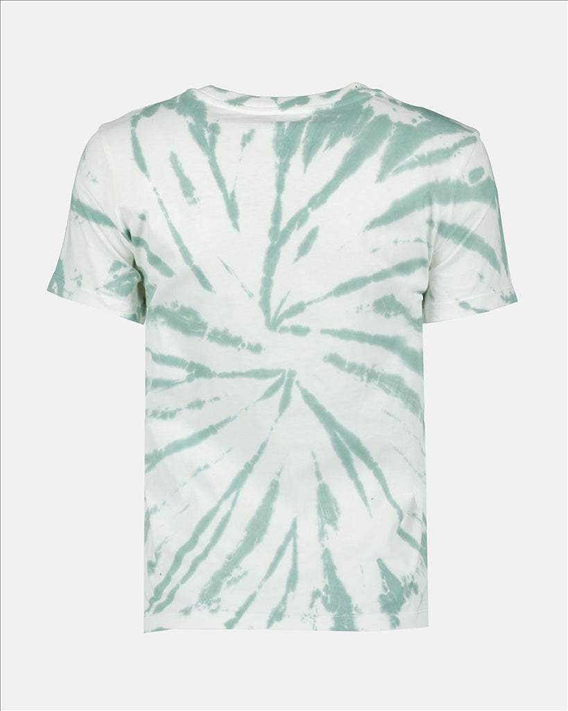 T-shirts T-shirt à logo tie and dye Kenzo Vert Femme