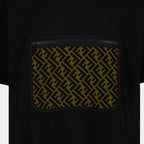 T-shirts Pocket t-shirt Fendi Black Man