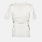 T-shirts T-shirt ajusté Moncler Blanc Femme