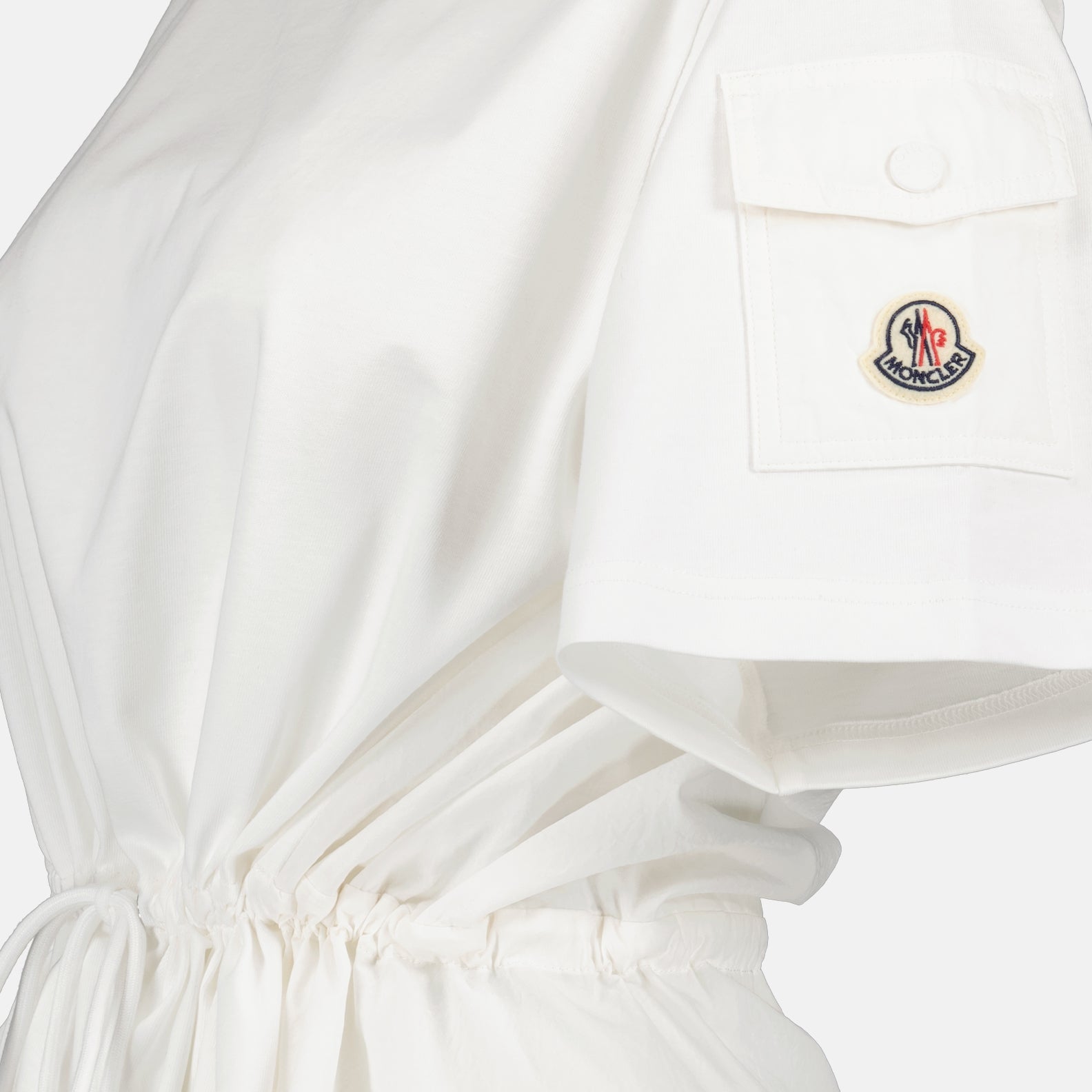 T-shirts T-shirt ajusté Moncler Blanc Femme