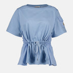 T-shirts Fitted t-shirt Moncler Blue Women