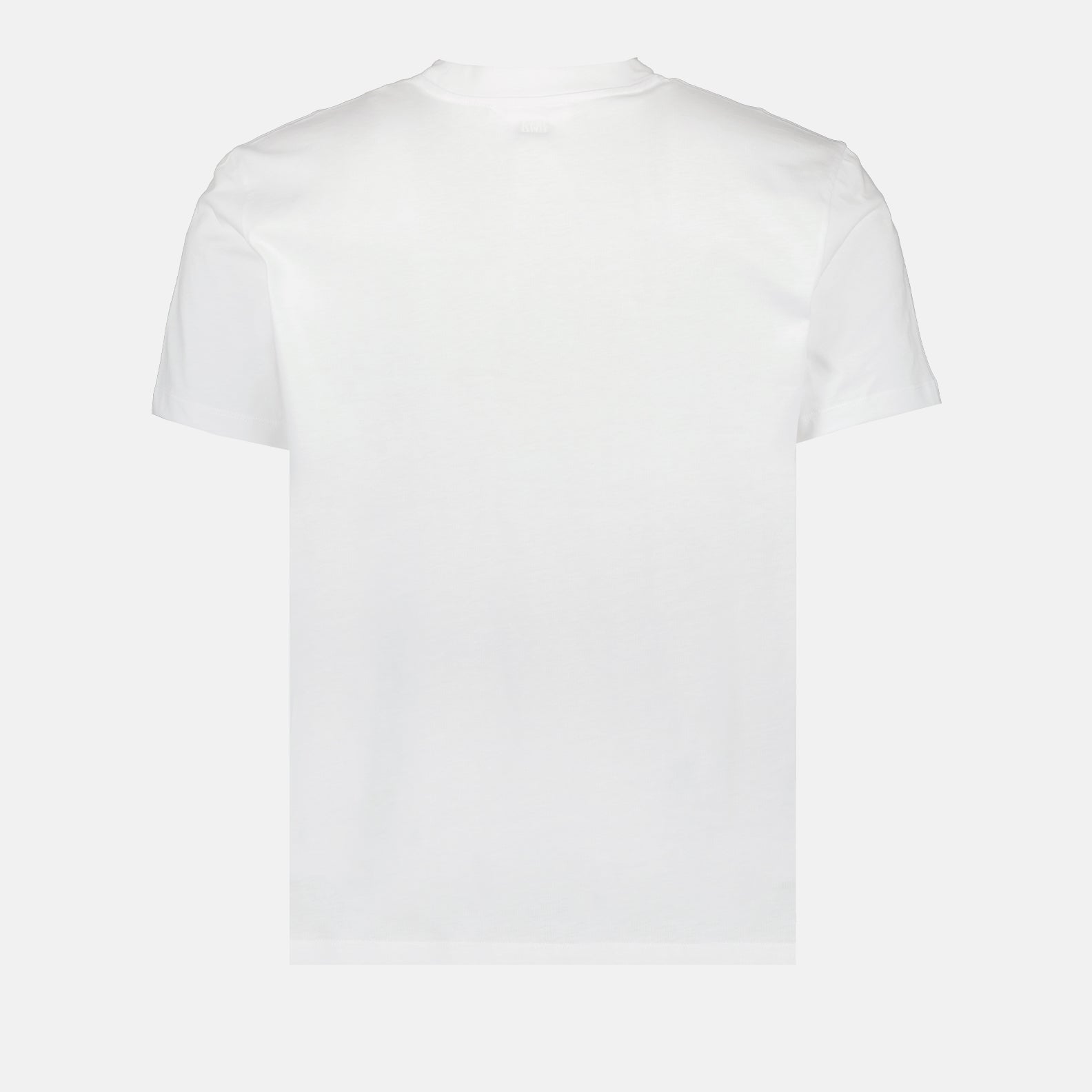 Camisetas myCompañero: La Nueva Ola de la Moda de Lujo Ami PARIS Blanco Unisexo