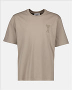 T-shirts T-shirt Ami de Coeur Ami PARIS Beige Unisexe