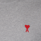 Camisetas T-shirt Ami de Coeur Ami PARIS Gris Unisexo