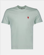 Camisetas T-shirt Ami de Coeur Ami PARIS Verde Unisexo