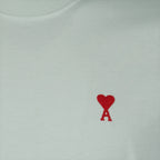 Camisetas T-shirt Ami de Coeur Ami PARIS Verde Unisexo