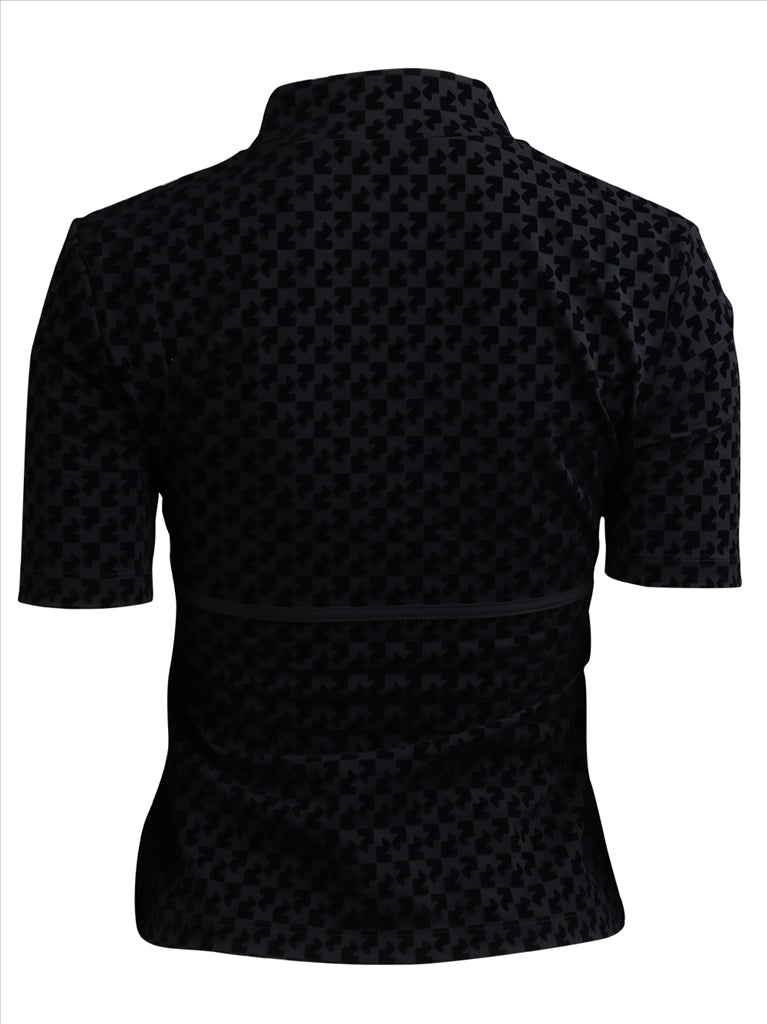 T-shirts Athletic Flock T-shirt Black Off-White Black Women