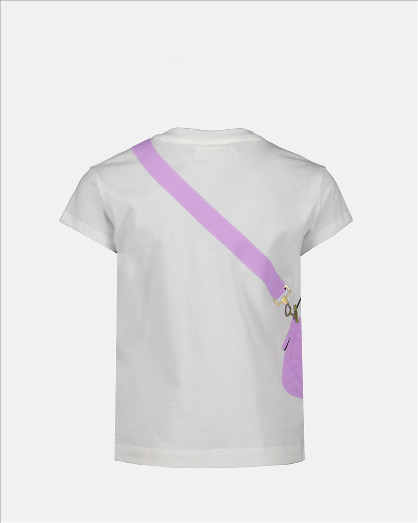 Vêtements T-shirt à sac Baguette Fendi Violet Enfants