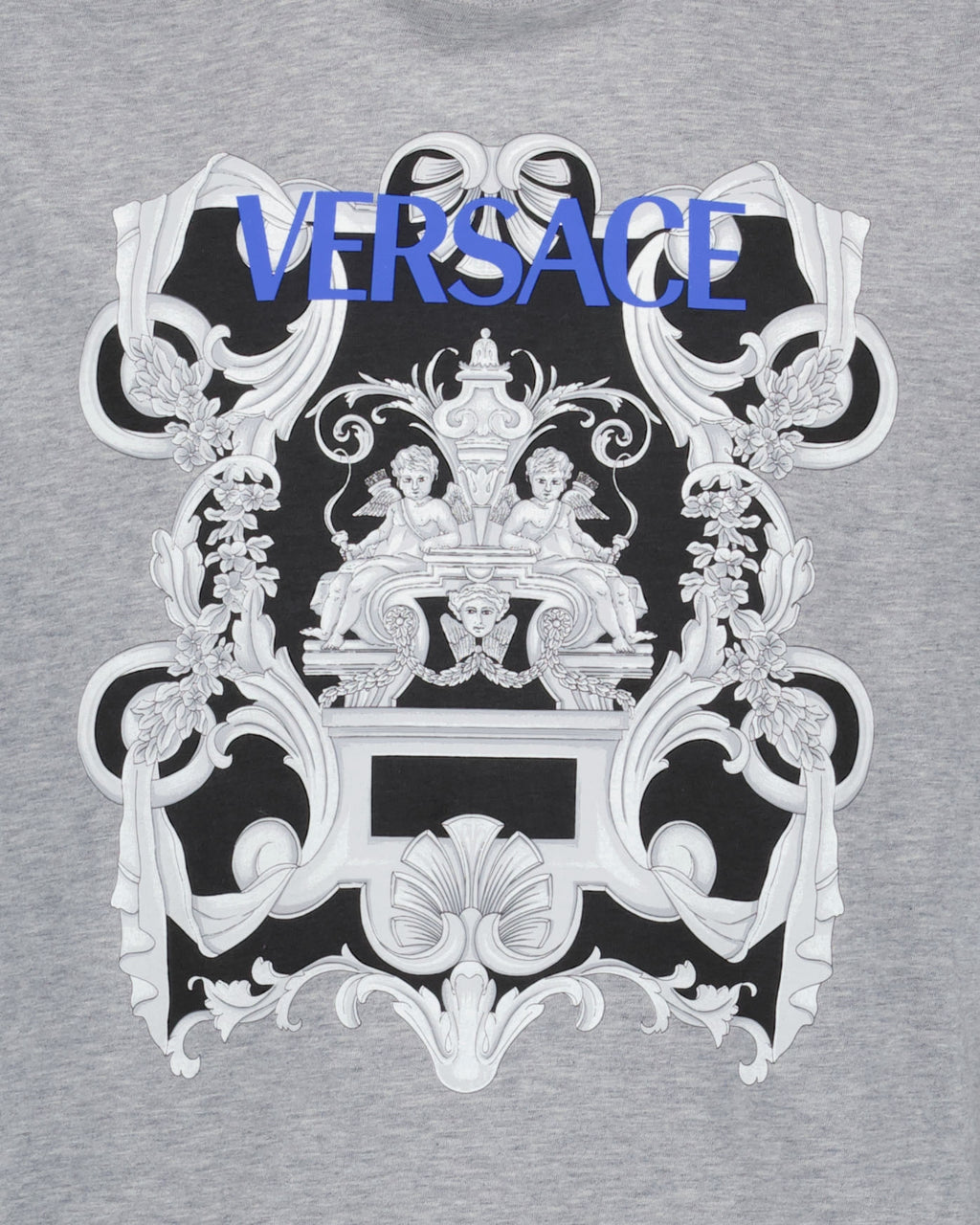 T-shirts Barocco t-shirt Versace Gray Man