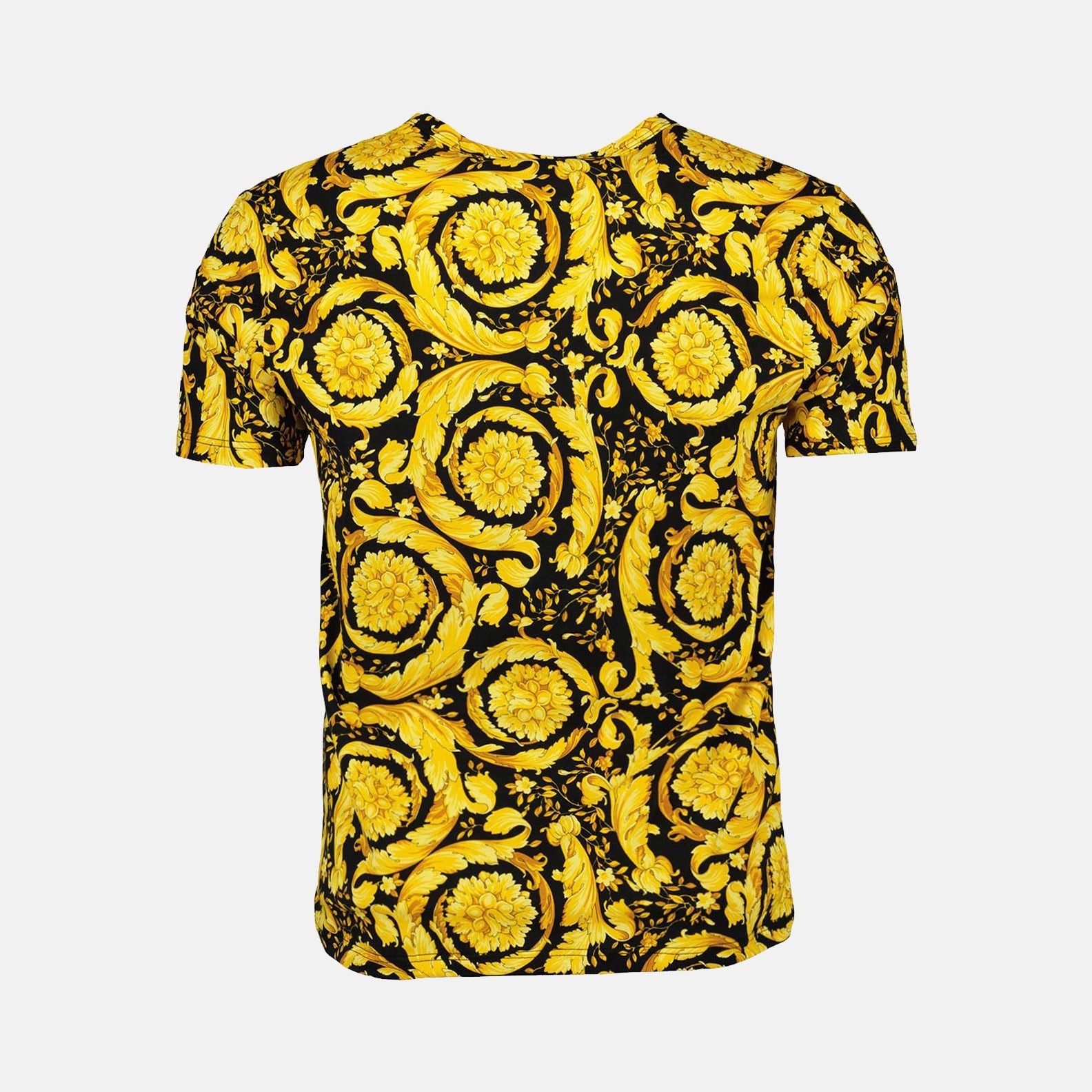 Sous-vêtements et homewear T-shirt Barocco Versace Jaune Homme