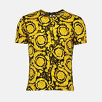 Sous-vêtements et homewear T-shirt Barocco Versace Jaune Homme