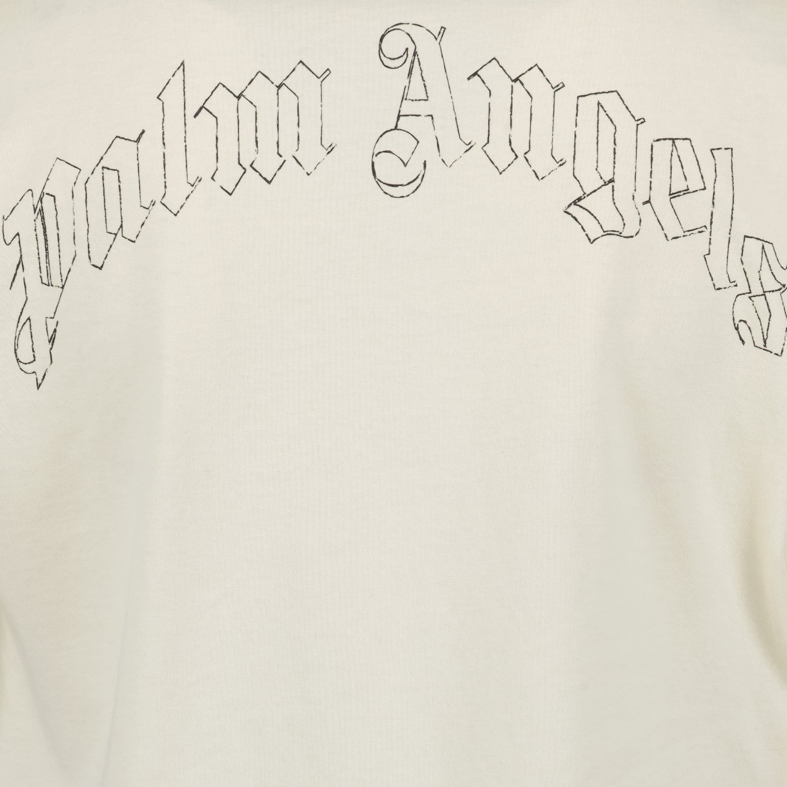 T-shirts T-shirt Broken Shark Palm Angels Beige Homme