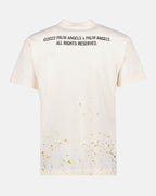 Camisetas T-shirt Painted classic Palm Angels Branco Homme