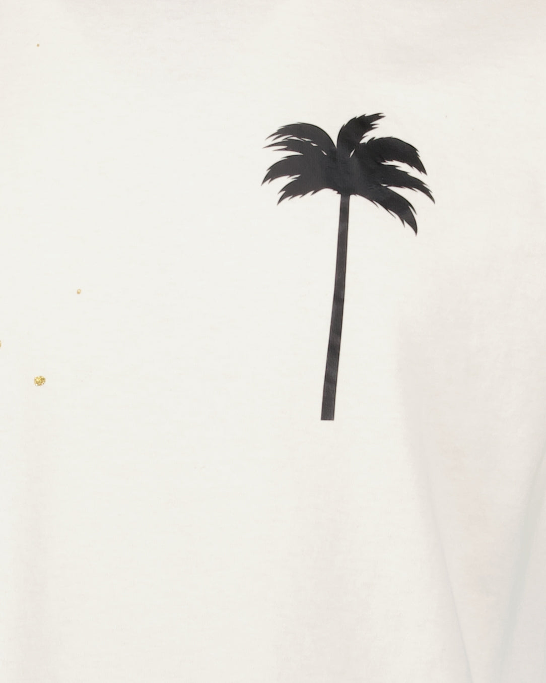 Camisetas T-shirt Painted classic Palm Angels Branco Homme