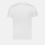 T-shirts T-shirt à logo plaque Dolce & Gabbana Blanc Homme