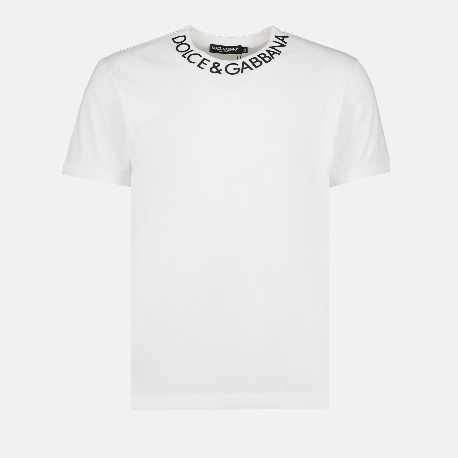 T-shirt T-shirt à logo Dolce & Gabbana Bianco Homme