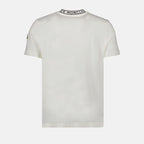 T-shirts Logo T-shirt Moncler White Man
