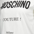T-shirt T-shirt à logo Moschino Bianco Femme