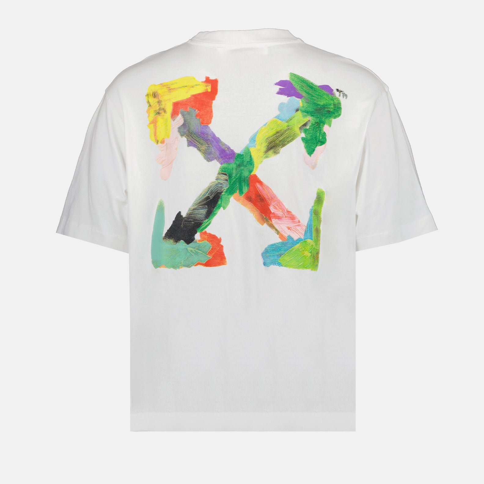 Tシャツ アローブラシ Tシャツ Off-White 白 男