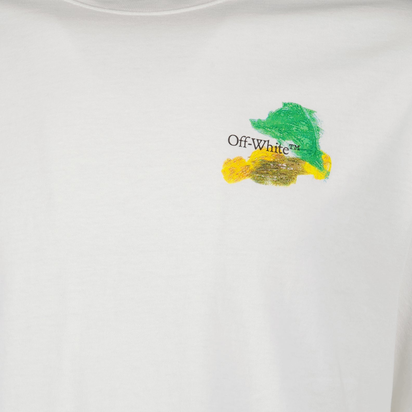 Tシャツ アローブラシ Tシャツ Off-White 白 男